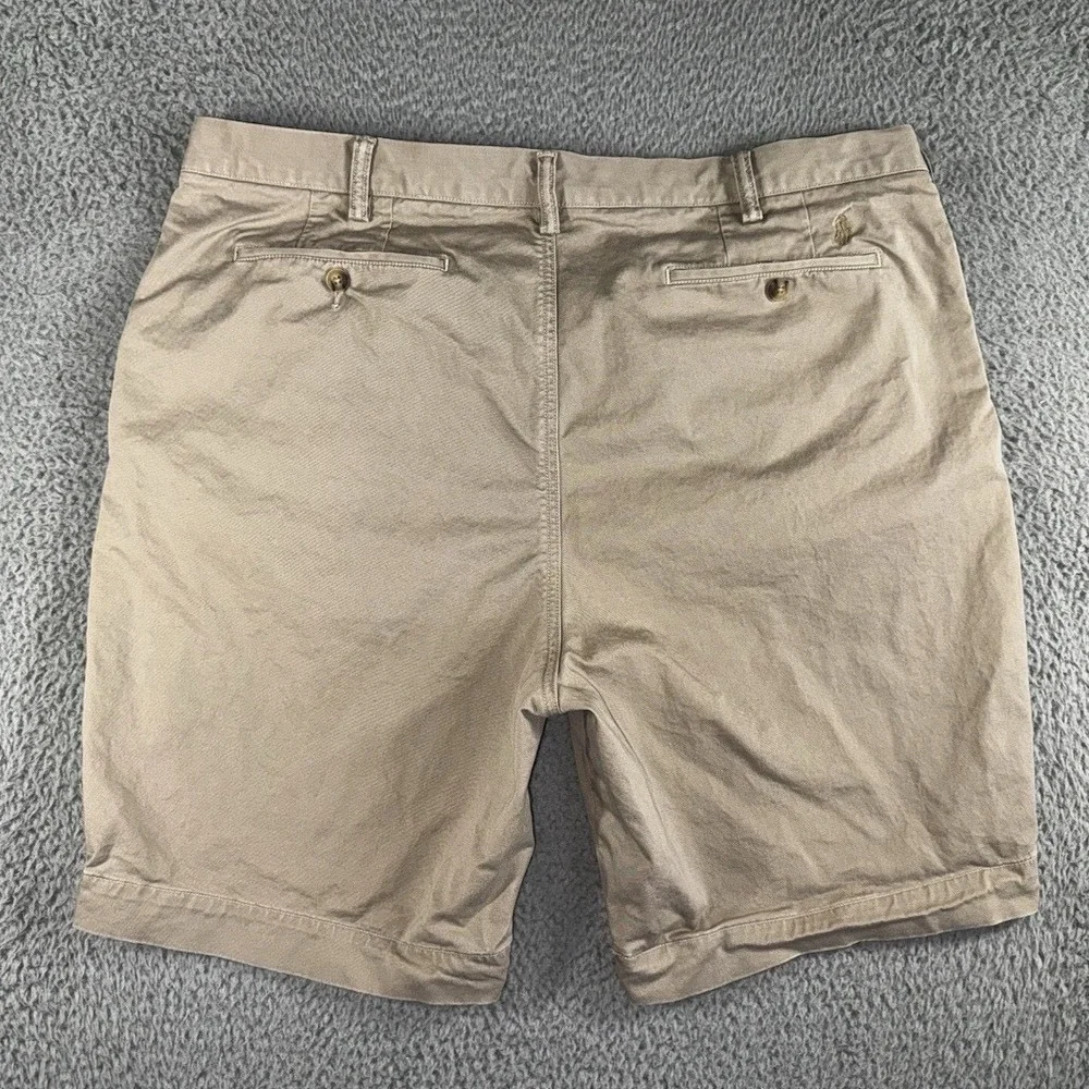 Polo‎ Ralph Lauren Chino Shorts 40x8 Pony Logo Twill Stretch Classic Fit Preppy